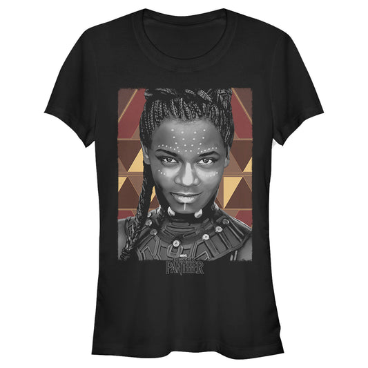 Junior's Marvel Shuri Painted T-Shirt